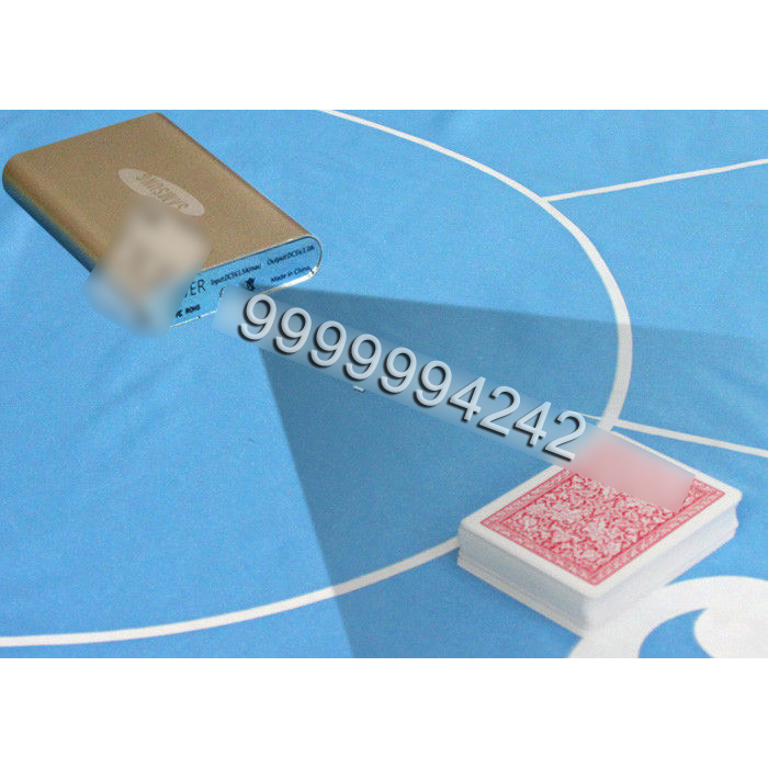 Mobile Power Bank Camera With Three Lens For Poker Scanner To Scan Side Marks Card